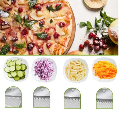 4 In 1 Vegetable Cutter Chopper-Vertical Vegetable Cutter 🔥