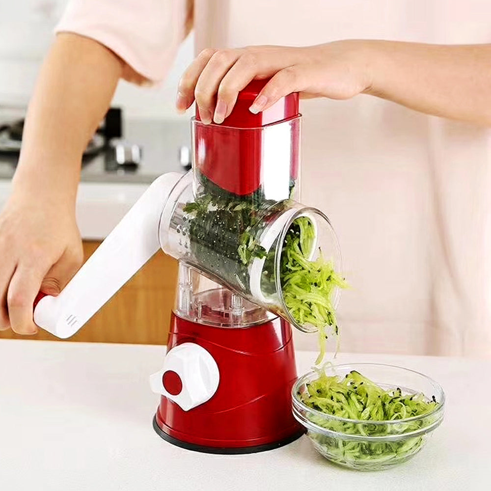 🚨Last Day Of Sale🚨 3 in 1 Rotary Grater Vegetable Slicer